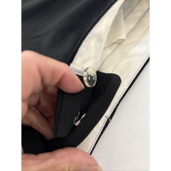 Elie Tahari Womens Blk Dress Ankle Dress Trousers 10 Career Professional New - Picture 16 of 16